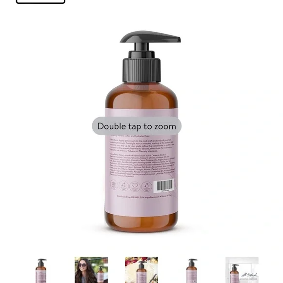 NEW Aquableu Advanced Therapy Anti-Thinning Conditioner – All-Natural - Picture 5 of 6